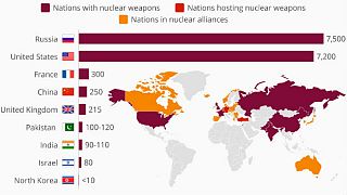 Dünyanın nükleer silah haritası