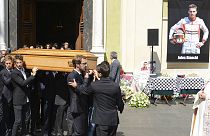 Hayatını kaybeden F1 pilotu Jules Bianchi toprağa verildi
