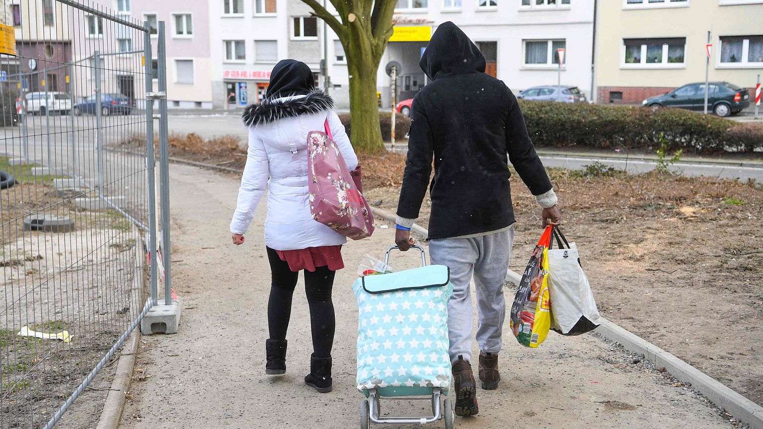 Image: German migrants