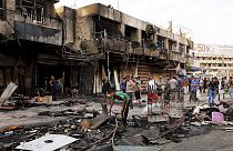 Bombatámadás- sorozat Irakban