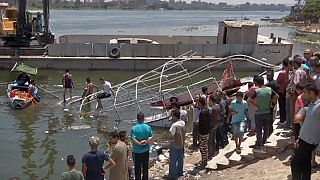 Ferry and cargo vessel in fatal collision on the River Nile