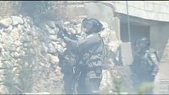 جرح ثمانية فليسطينيين في إشتباكات مع جنود إسرائيليين