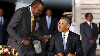 President Obama arrives in Kenya with Nairobi in security lockdown