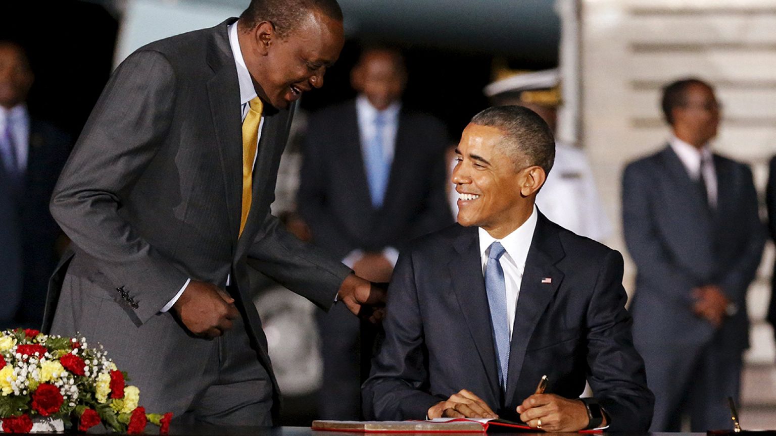 Obama en Kenia, tierra natal de su padre