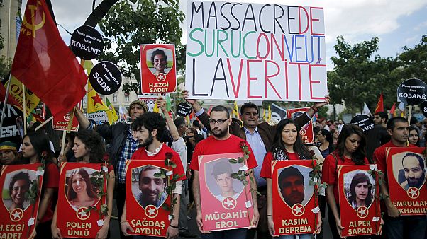 Paris: Exilkurden protestieren gegen türkische Angriffe auf PKK Paris: Exilkurden protestieren gegen türkische Angriffe auf PKK