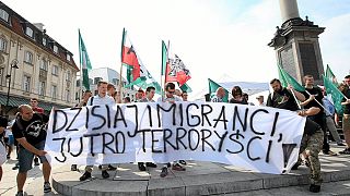 Fremdenfeindliche Demo in Warschau