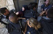 Disturbios entre palestinos y policía en Jerusalén durante la festividad de Tishá Beav