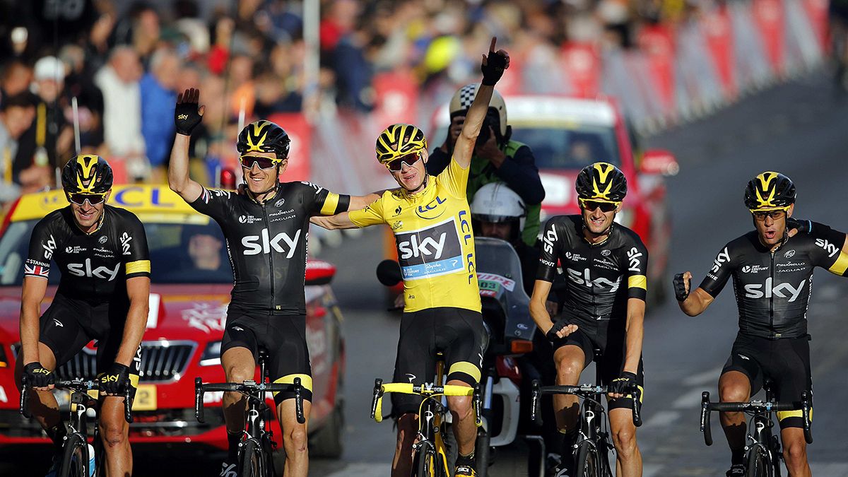Christopher Froome gewinnt Tour de France 2015