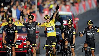 Tour de France: passerella per Chris Froome