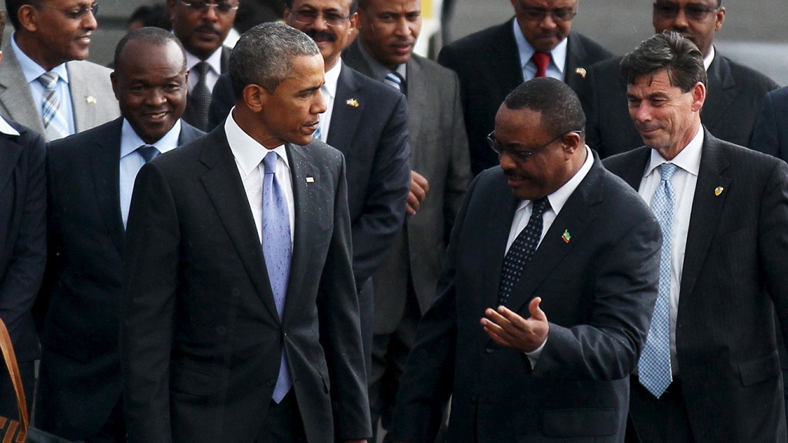 Barack Obama Etiyopya'da