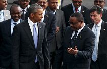 Obama setzt Afrika-Reise in Äthiopien fort