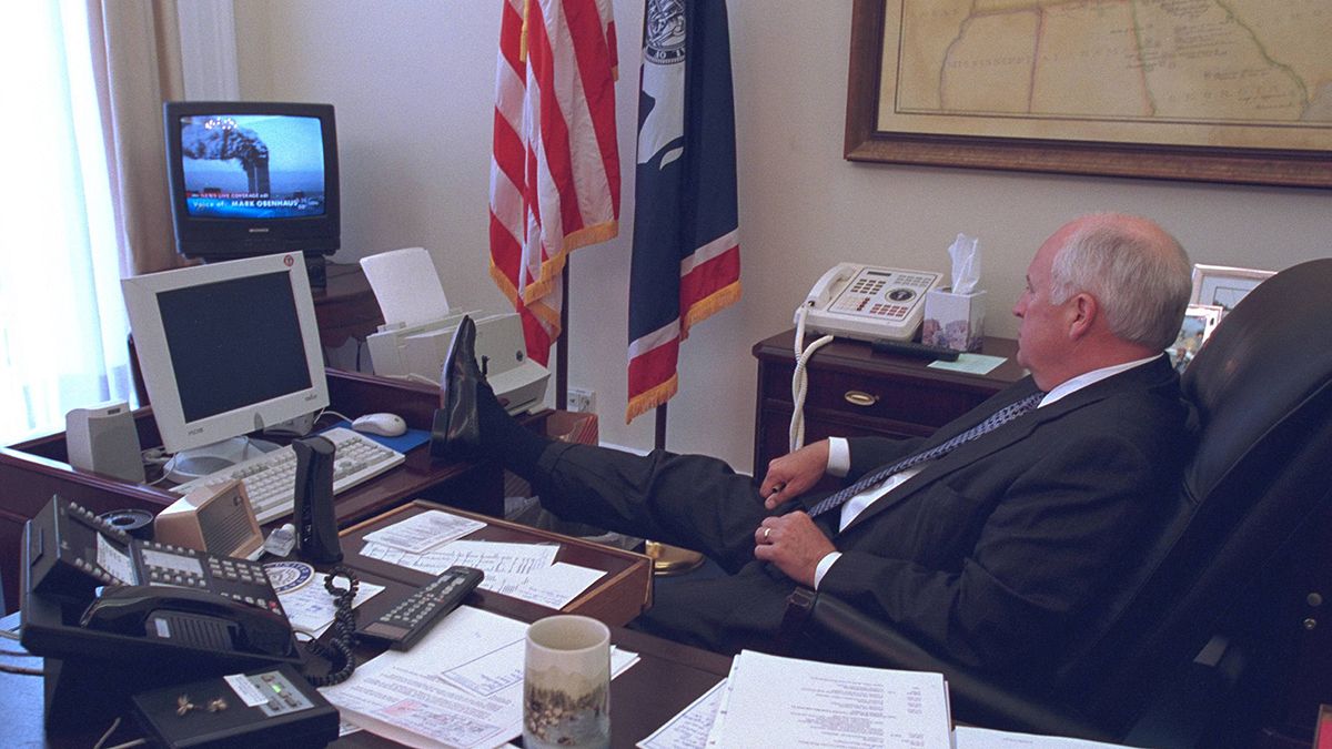 Gallery: Photos emerge of Cheney and Bush at White House on 9/11
