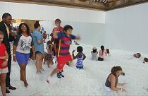 "La Playa", un océano reciclable para niños y adultos en el centro Washington