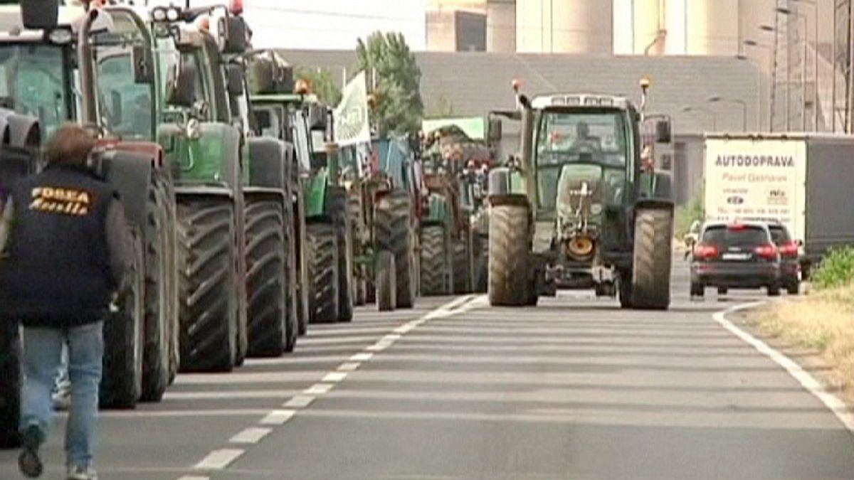 Contadini francesi in protesta contro i prezzi troppo bassi di carne e latte: bloccate autostrade