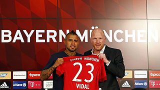 German champs Bayern complete Vidal signing