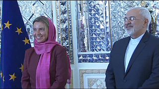 EU foreign policy chief in Iran for discussions on implementing nuclear deal