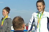 Avrupa Gençlik Olimpiyatları Festivali'nin ikinci gününde madalyalar sahiplerini buldu