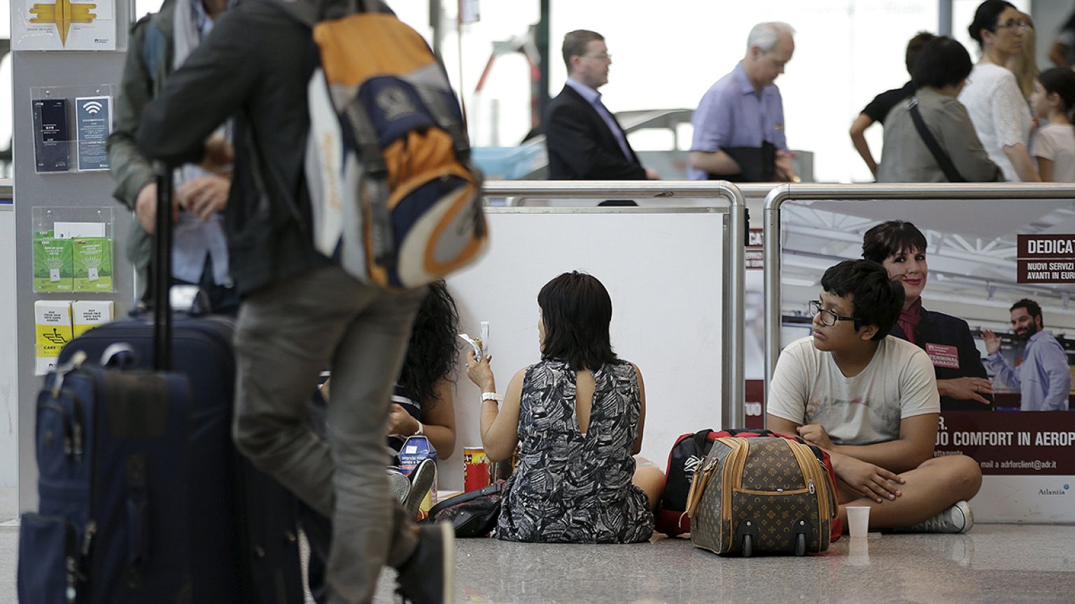 Rome airport fully operational after forest fire affects flights