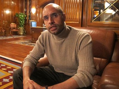 Saif al-Islam Gadhafi the second son of Libyan leader Moammar Gadhafi.