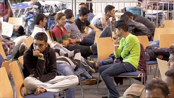 Centro de registo para migrantes na Alemanha Centro de registo para migrantes na Alemanha
