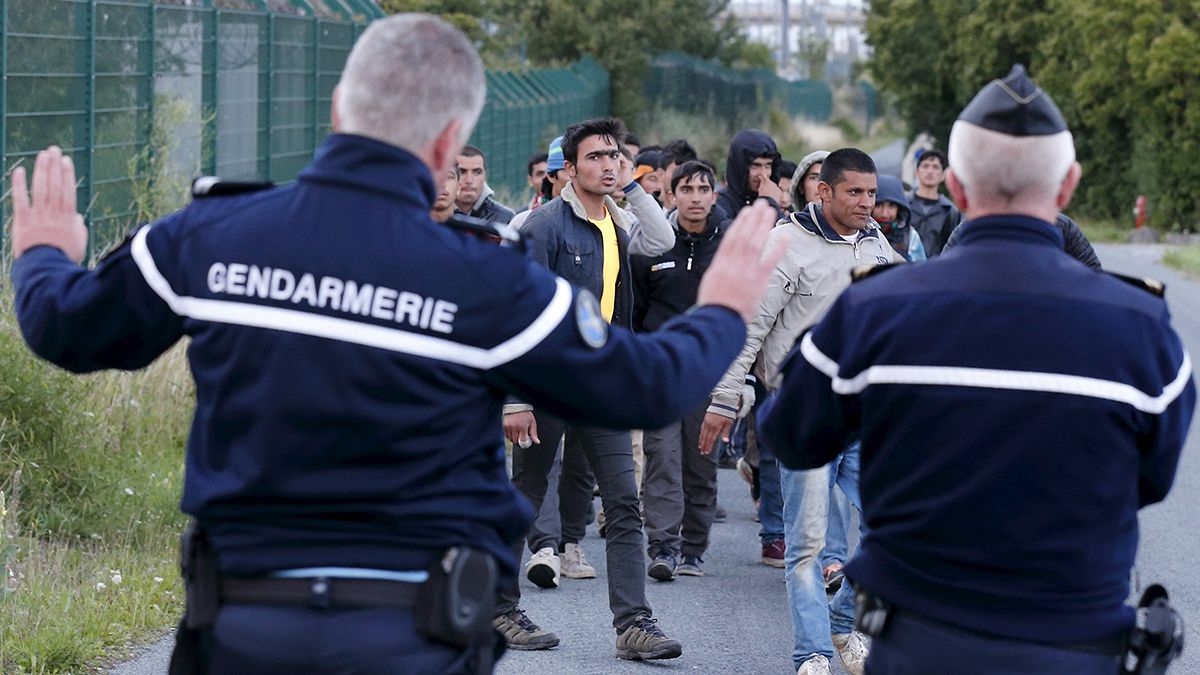 Eurotunnel'de kaçak göçmen sorunu