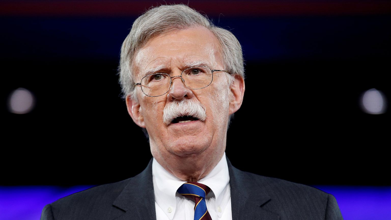 Image: Former U.S. Ambassador to the United Nations John Bolton speaks at t