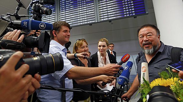 Le dissident chinois Ai Weiwei en Allemagne Le dissident chinois Ai Weiwei en Allemagne