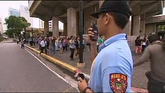 Massive earthquake drill in Philippines