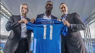 Drogba presented to Montreal Impact fans