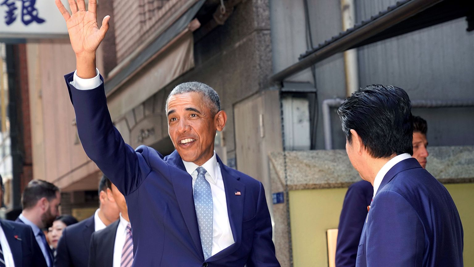 Image: JAPAN-US-DIPLOMACY-OBAMA