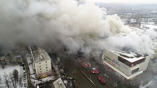 Image: Siberian mall fire