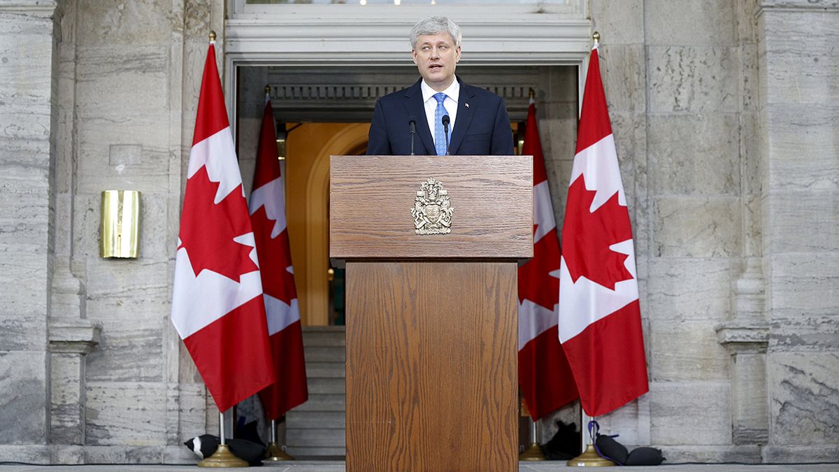 Canada PM Stephen Harper announces October 19 election
