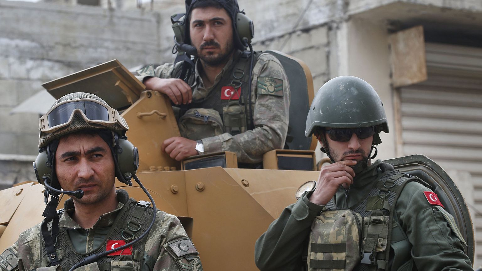 Image: Turkish soldiers