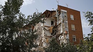 Un immeuble s'effondre à Madrid, sans faire de blessés