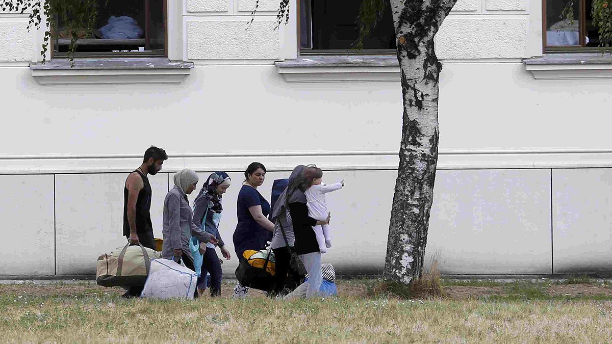 Viyana'daki Traiskirchen mülteci kampında durum içler acısı