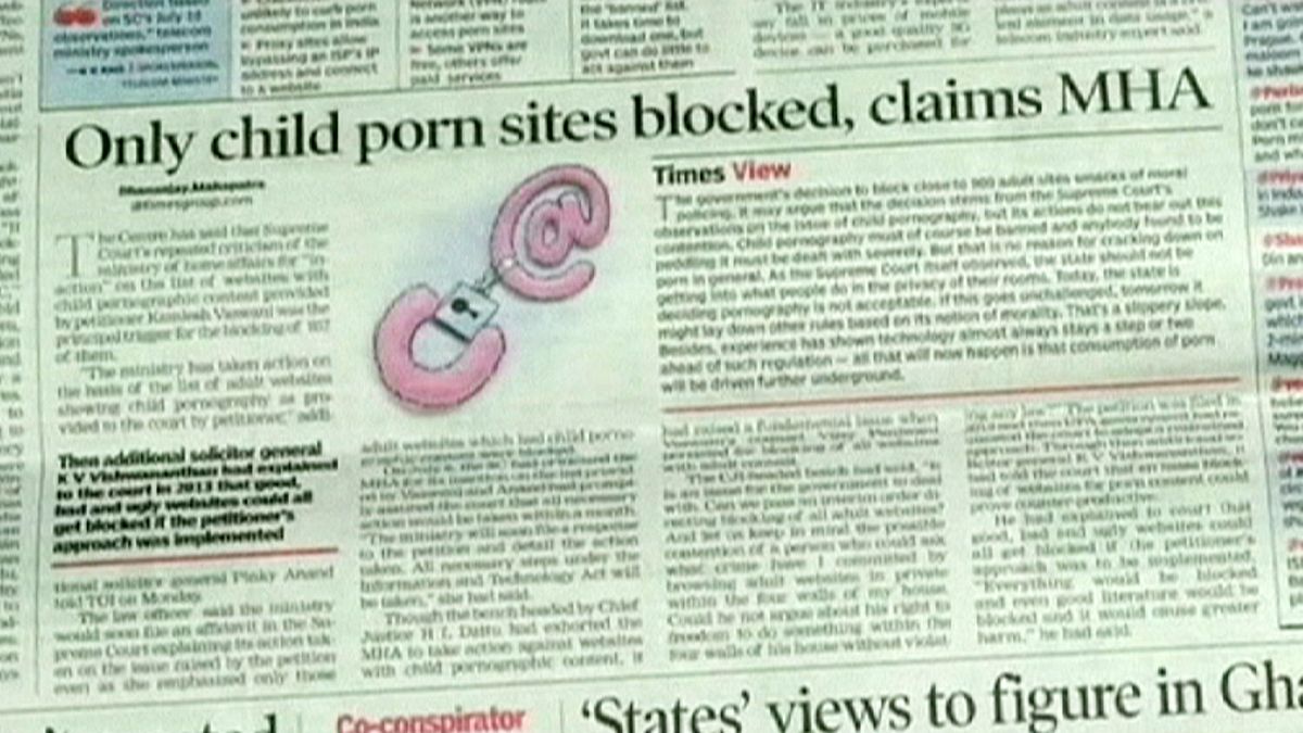 Hindistan'da porno sitelerine erişim engeli