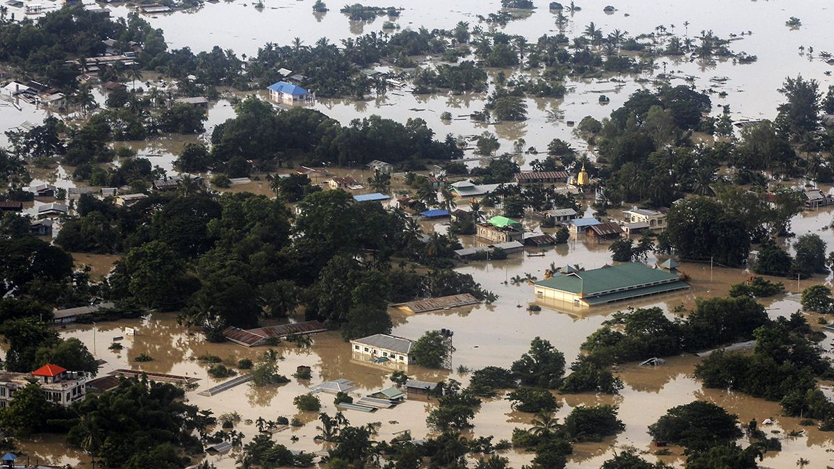 Appeal for international aid as floods kill hundreds in Myanmar and India
