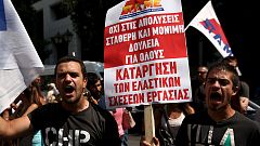Griechenland: Demo und Streik gegen Sparpolitik