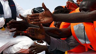 Boat carrying hundreds of migrants capsizes in Mediterranean