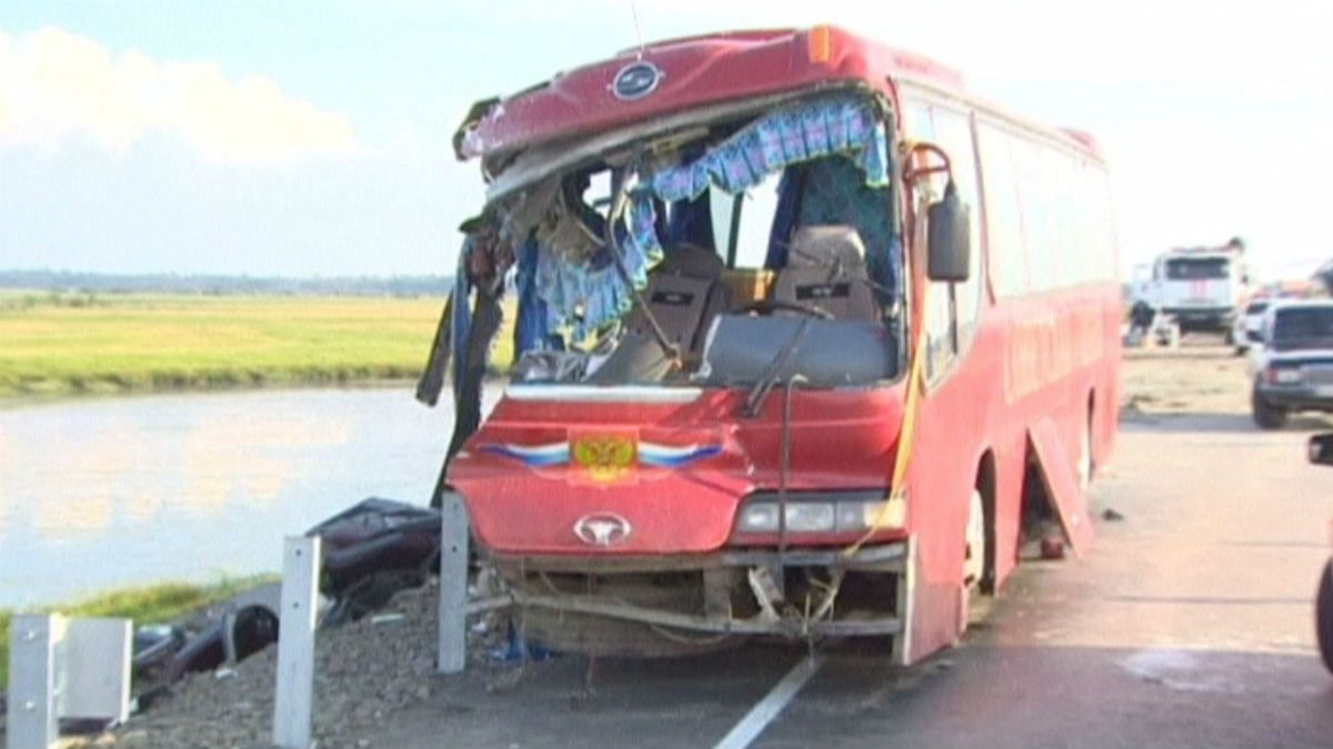 Schwerer Busunfall im Osten Russlands