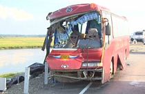 تصادف مرگبار دو دستگاه اتوبوس در شرق روسیه