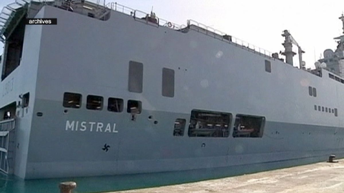 تسوية قضية سفينتي ميسترال بين فرنسا وروسيا