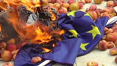 Balance negativo para agricultores rusos y europeos, al año del embargo