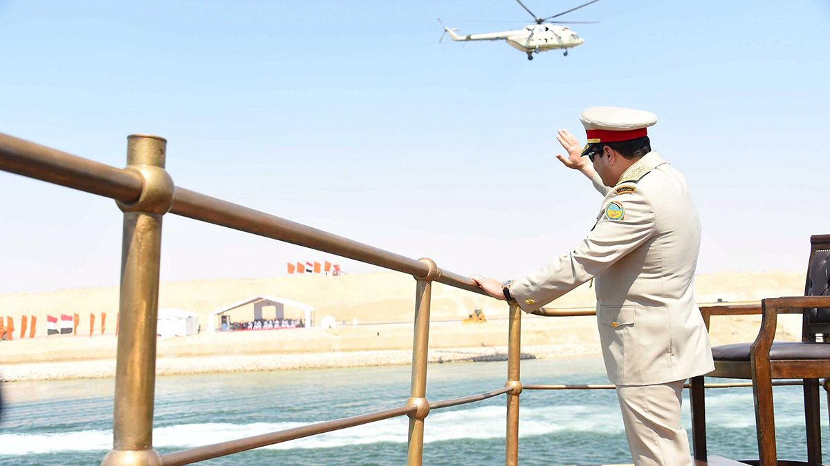Ägypten feiert Eröffnung des neuen Suezkanals