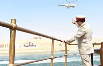 Al-Sissi inaugure en grande pompe l'élargissement du canal de Suez
