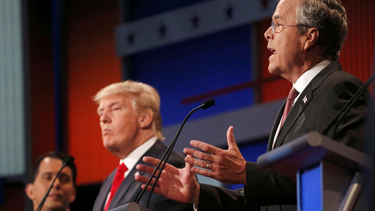 Who came out top in the US Republican television debate?
