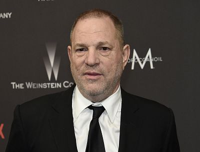 Harvey Weinstein arrives at The Weinstein Company and Netflix Golden Globes afterparty on Jan. 8, 2017 in Beverly Hills, Calif.