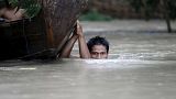 Μιανμάρ: Βυθισμένες περιοχές λόγω πλημμυρών