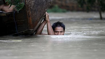 Birmania bajo el agua