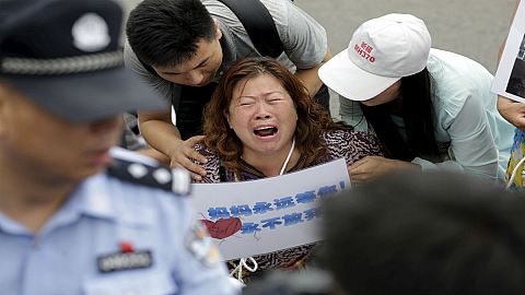 Familiares de los pasajeros del MH370 quieren respuestas